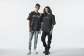Unisex Acid Washed Oversized Tee