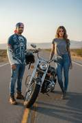 Men's AOP Bike Rider T-shirt