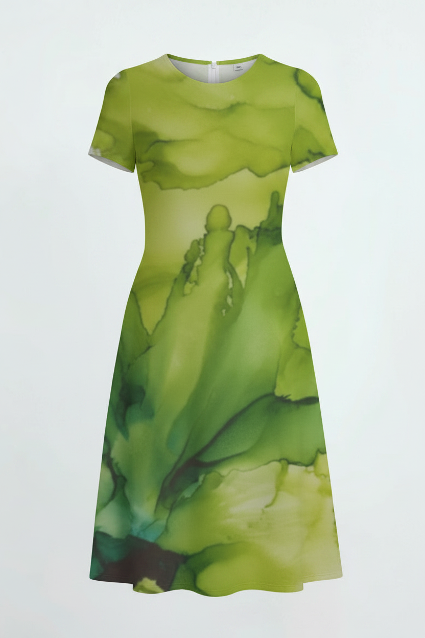 AOP A line Dress